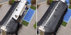 RV Cooling Roof & Side Shade Canopy, Portable, Modular, wind proof ( RV 16' to 30')