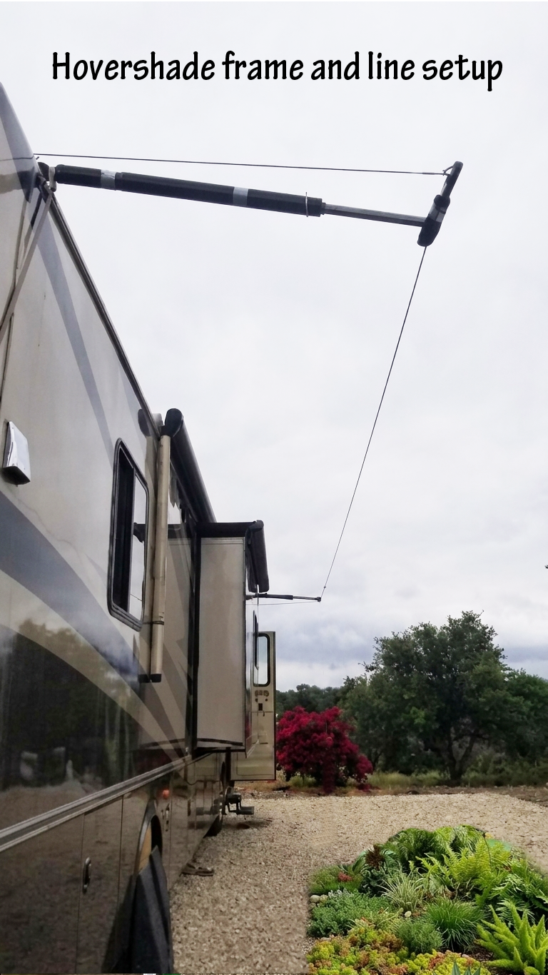 Hovershade™ RV & Vehicle Awning & Portable Shade Canopy Frame System